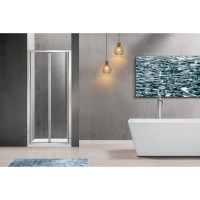 Душевая дверь Vincea Garda VDB-1G900CL, 90 см, складная, стекло прозрачное, хром