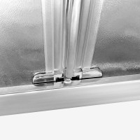 Душевая дверь Vincea Garda VDB-1G900CL, 90 см, складная, стекло прозрачное, хром