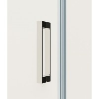 Душевая дверь Vincea Extra VDP-1E, 80/90 см, распашная, стекло прозрачное, профиль хром, VDP-1E8090CL