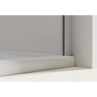 Душевая дверь Vincea Extra VDP-1E, 90/100 см, распашная, стекло прозрачное, профиль хром, VDP-1E9010CL