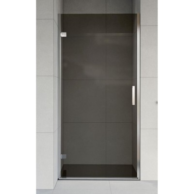 Душевая дверь Vincea Flex VDP-1F 90 см распашная, стекло тонированное, хром, VDP-1F900CG