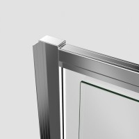 Душевая дверь Vincea Intra VDP-1I7080CL, 70/80 см, распашная, стекло прозрачное, хром
