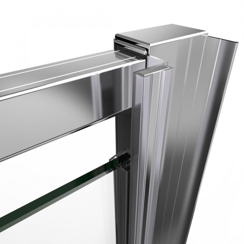 Душевая дверь Vincea Intra VDP-1I8090CL, 80/90 см, распашная, стекло прозрачное, хром
