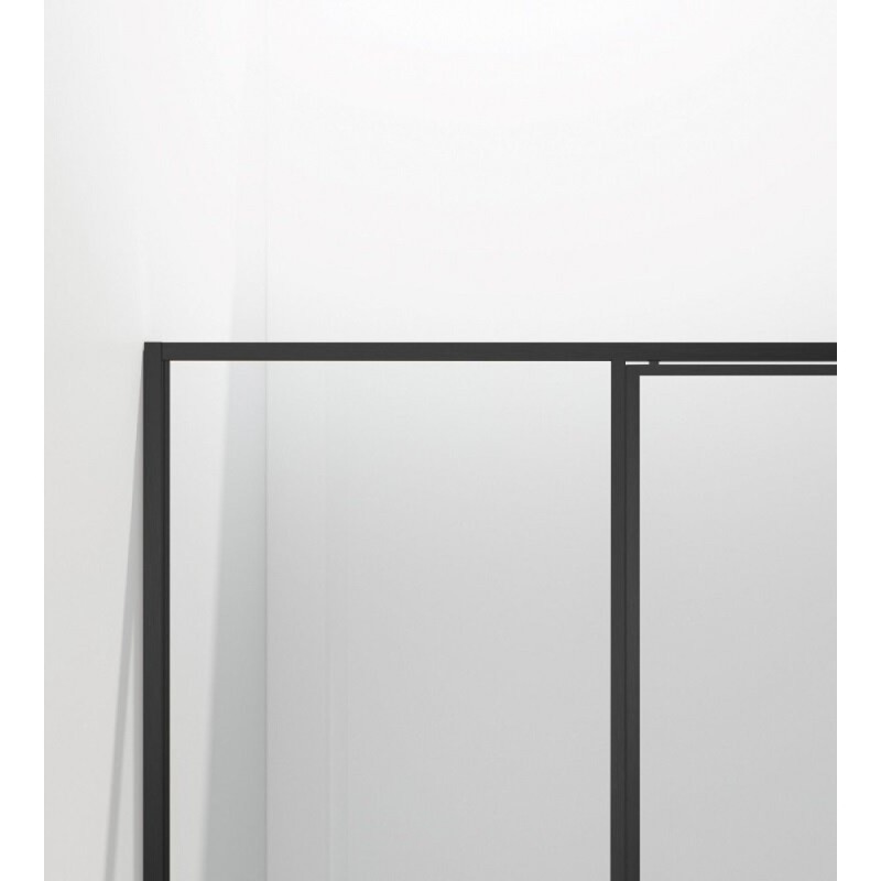 Душевая дверь Vincea Slim VDP-4SL120CLB, 120 см, стекло прозрачное, профиль черный