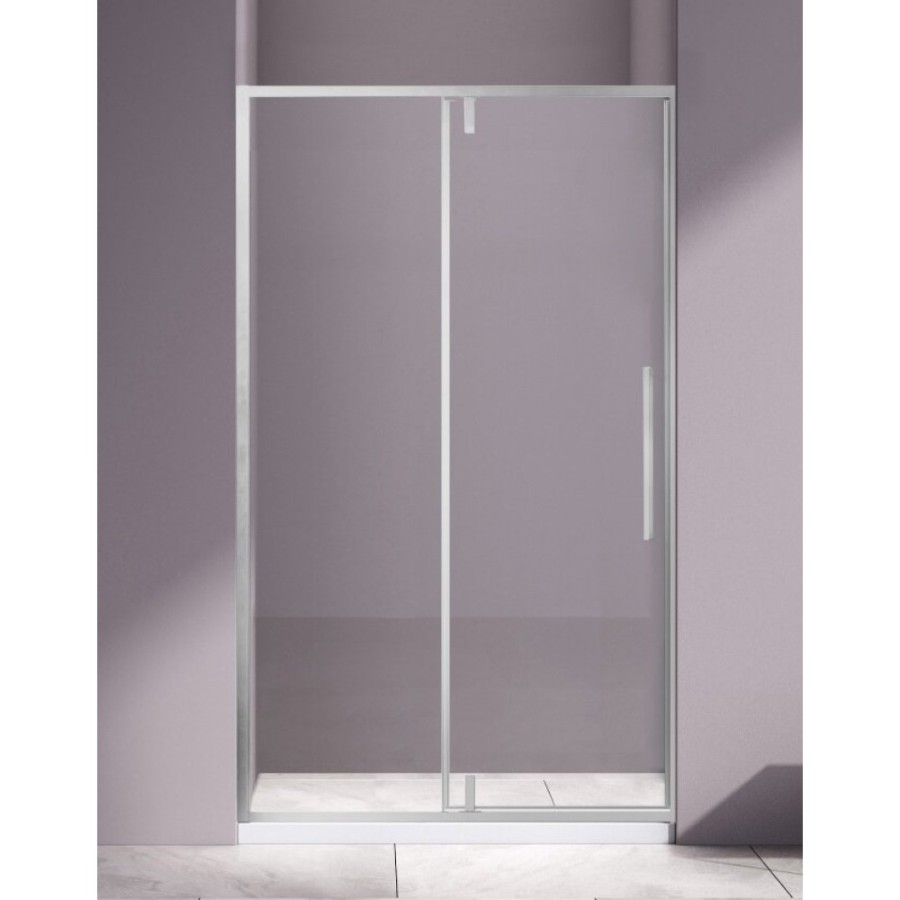 Душевая дверь Vincea Slim-N VDP-4SN100CL, 100 см, распашная, стекло прозрачное, профиль хром