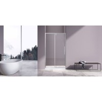 Душевая дверь Vincea Slim-N VDP-4SN100CL, 100 см, распашная, стекло прозрачное, профиль хром