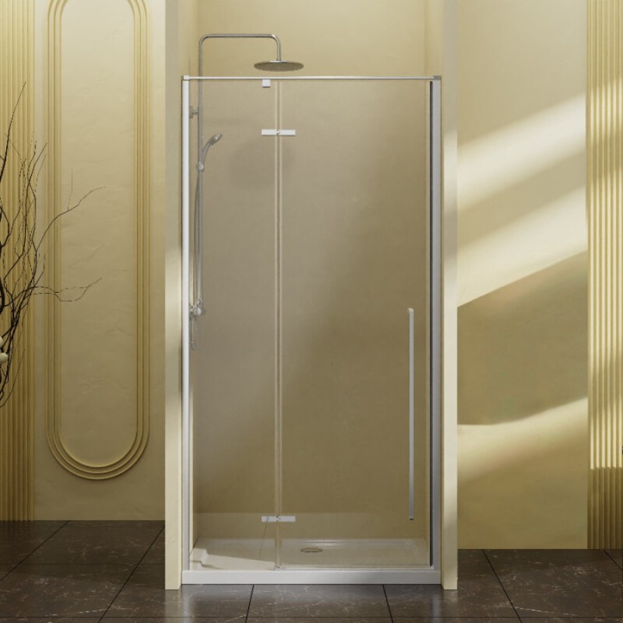 Душевая дверь Vincea Slim-N VDPH-5SN900CL, 90 см, стекло прозрачное, профиль хром