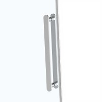 Душевая дверь Vincea Сomo Soft 130 см, стекло прозрачное, профиль хром, VDS-1CS130CL