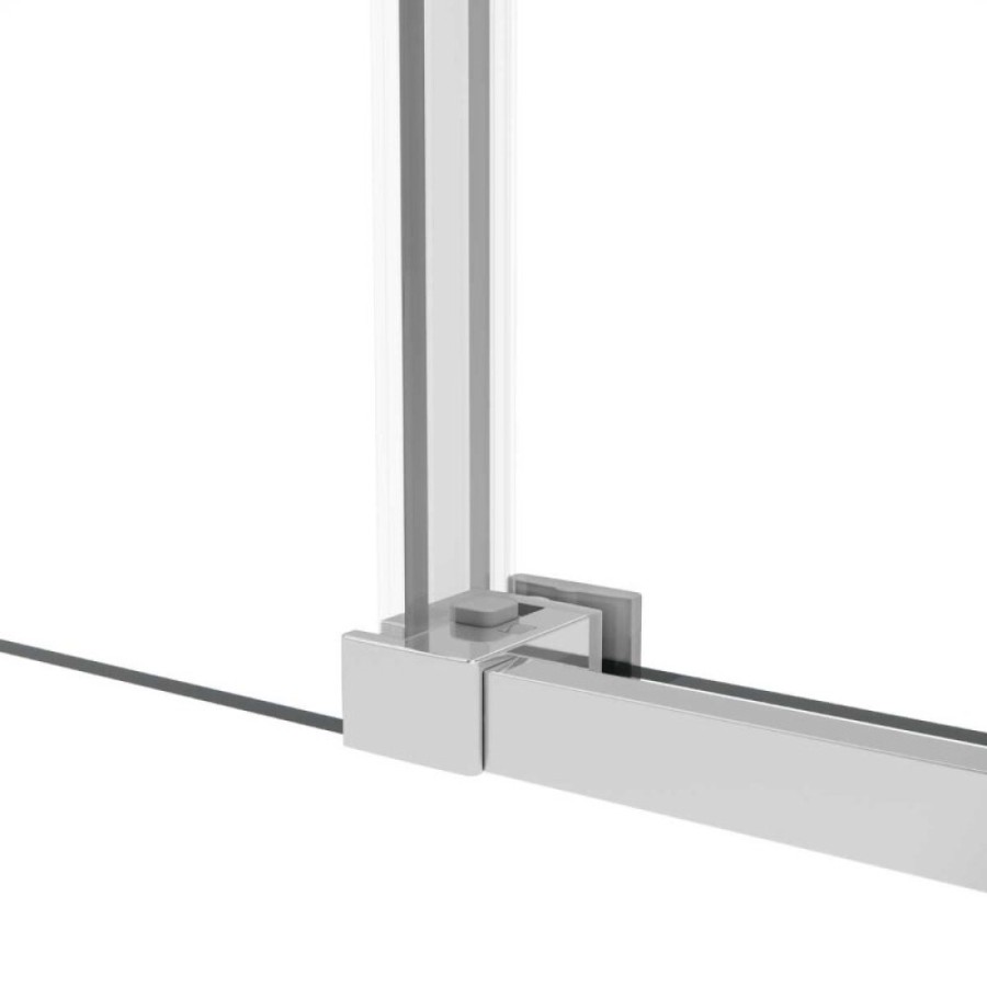 Душевая дверь Vincea Slim Soft VDS-1SS120CLBN, 120 см, стекло прозрачное, профиль брашированный никель
