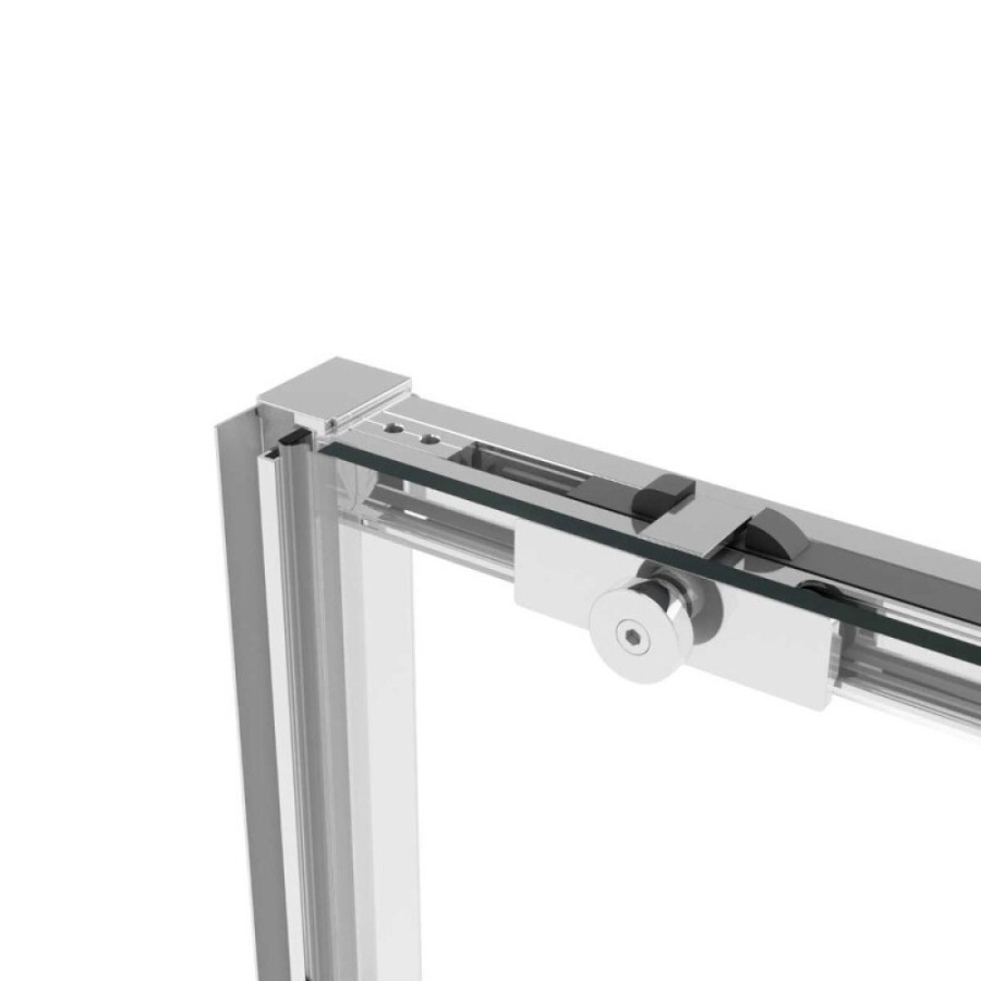 Душевая дверь Vincea Slim Soft VDS-1SS120CLBN, 120 см, стекло прозрачное, профиль брашированный никель