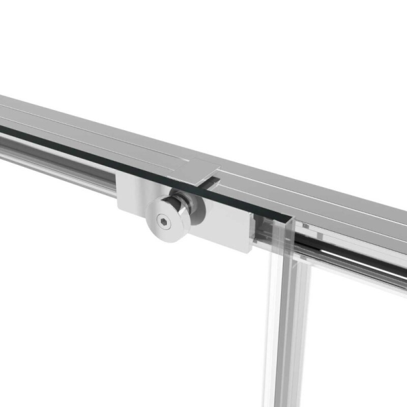 Душевая дверь Vincea Slim Soft VDS-1SS120CLBN, 120 см, стекло прозрачное, профиль брашированный никель