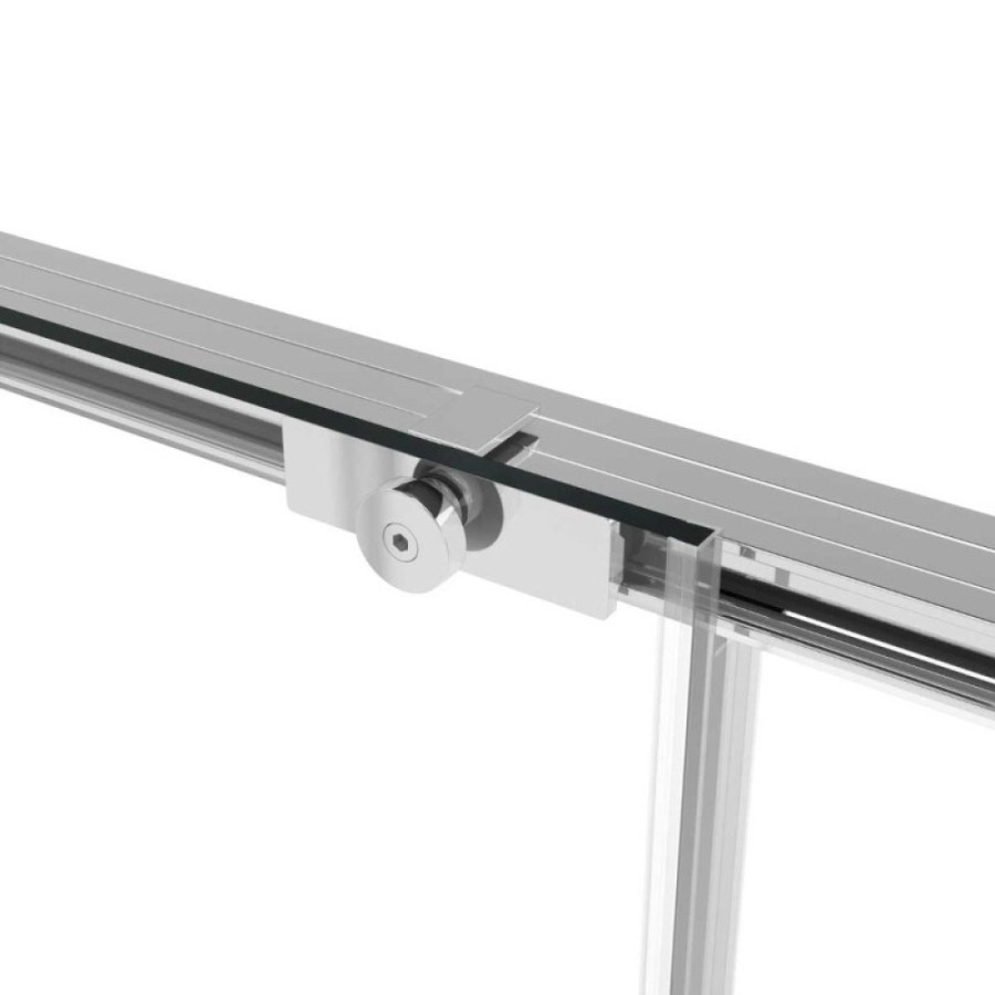 Душевая дверь Vincea Slim Soft VDS-1SS120CLBN, 120 см, стекло прозрачное, профиль брашированный никель