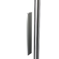 Душевая дверь Vincea Stella VDS-1ST120CLGM, 120 см раздвижная, стекло прозрачное, профиль вороненая сталь
