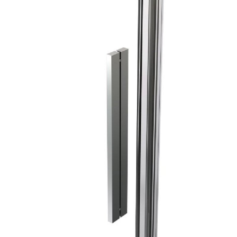 Душевая дверь Vincea Stella VDS-1ST120CLGM, 120 см раздвижная, стекло прозрачное, профиль вороненая сталь
