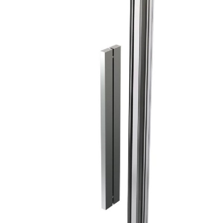 Душевая дверь Vincea Stella VDS-1ST120CLGM, 120 см раздвижная, стекло прозрачное, профиль вороненая сталь