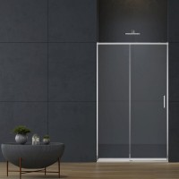 Душевая дверь Vincea Soft VDS-3SO2120CL, 120 см, раздвижная, стекло прозрачное, профиль хром
