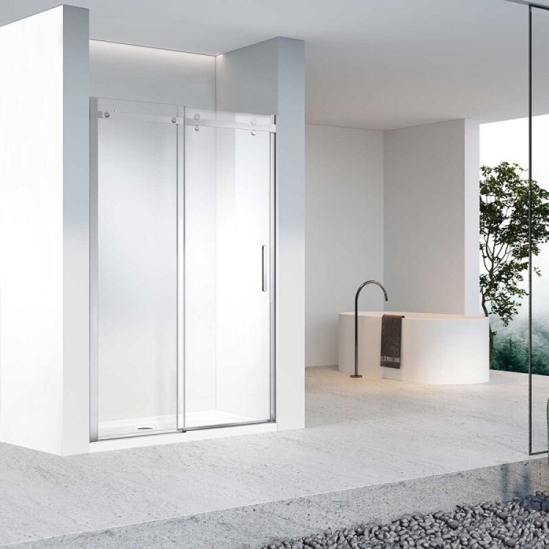Душевая дверь Vincea Сomo-N 120 см, стекло прозрачное, профиль хром, VDS-4CN120CL