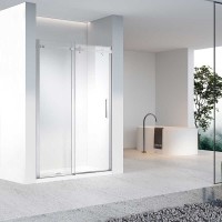 Душевая дверь Vincea Сomo-N 140 см, стекло прозрачное, профиль хром, VDS-4CN140CL