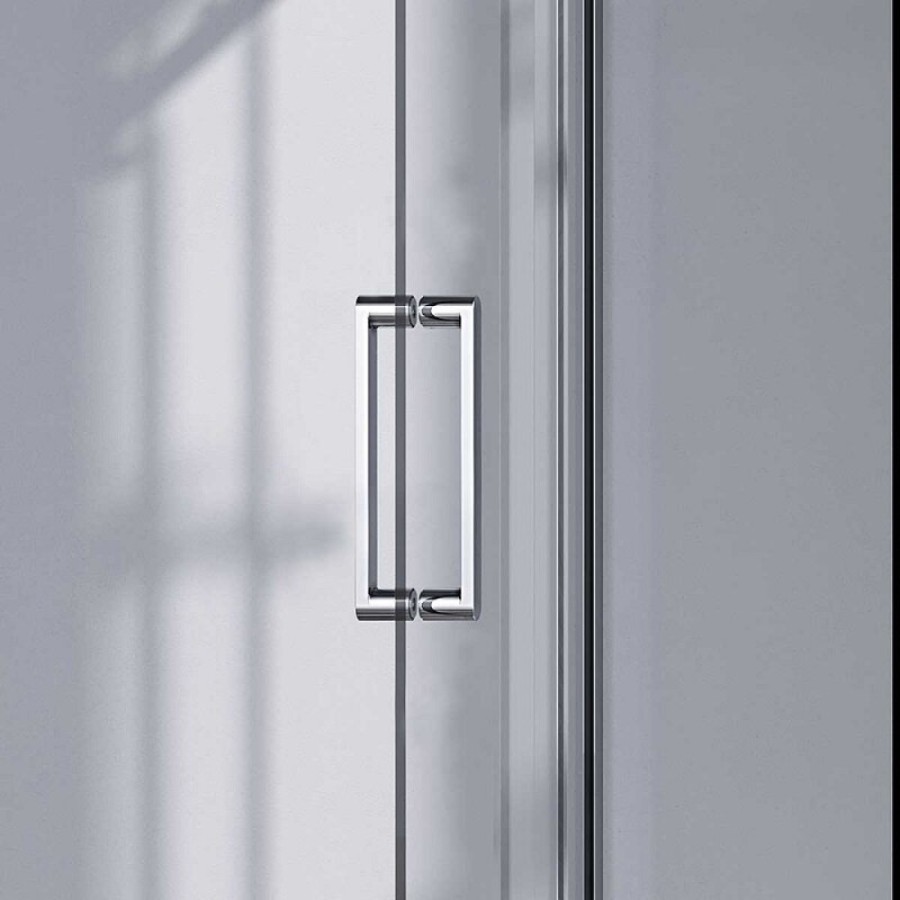 Душевая дверь Vincea Сomo-N 150 см, стекло прозрачное, профиль хром, VDS-4CN150CL