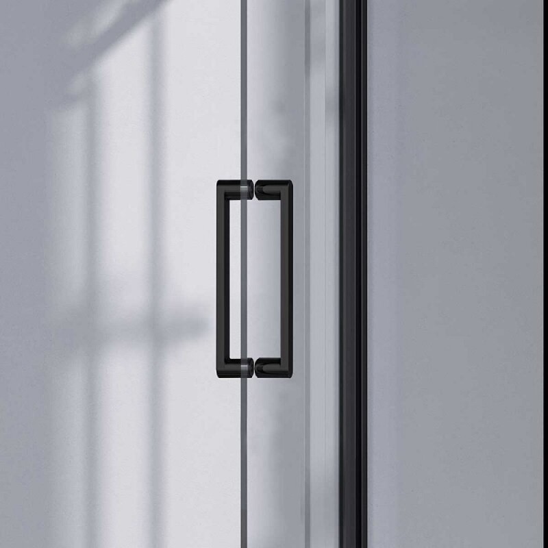 Душевая дверь Vincea Como-N VDS-4CN160CLB, 160 см, стекло прозрачное, профиль черный