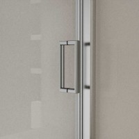 Душевая дверь Vincea City VDS-5CT140CL, 140 см, стекло прозрачное, профиль хром