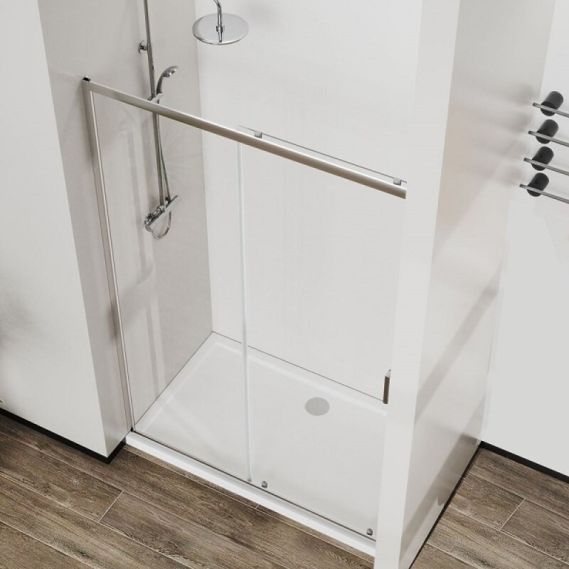 Душевая дверь Vincea City VDS-5CT150CL, 150 см, стекло прозрачное, профиль хром