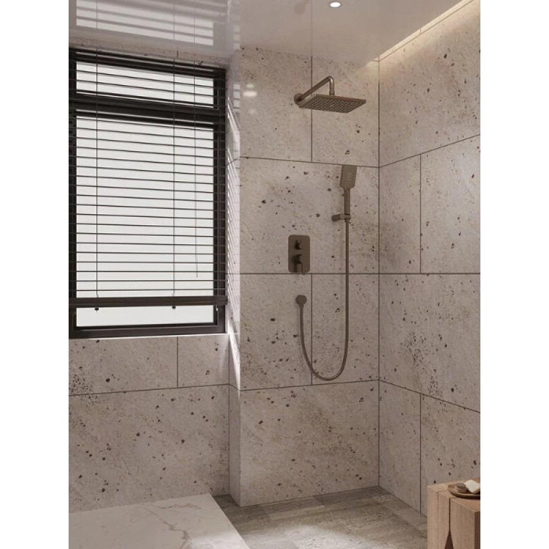 Душевая система Veconi Verona, VE-510-GR-C4, графит