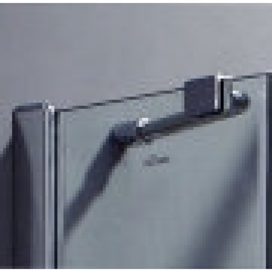 Душевая дверь Cezares Verona-W-60/40-C-Cr, 100 см, стекло прозрачное, профиль хром