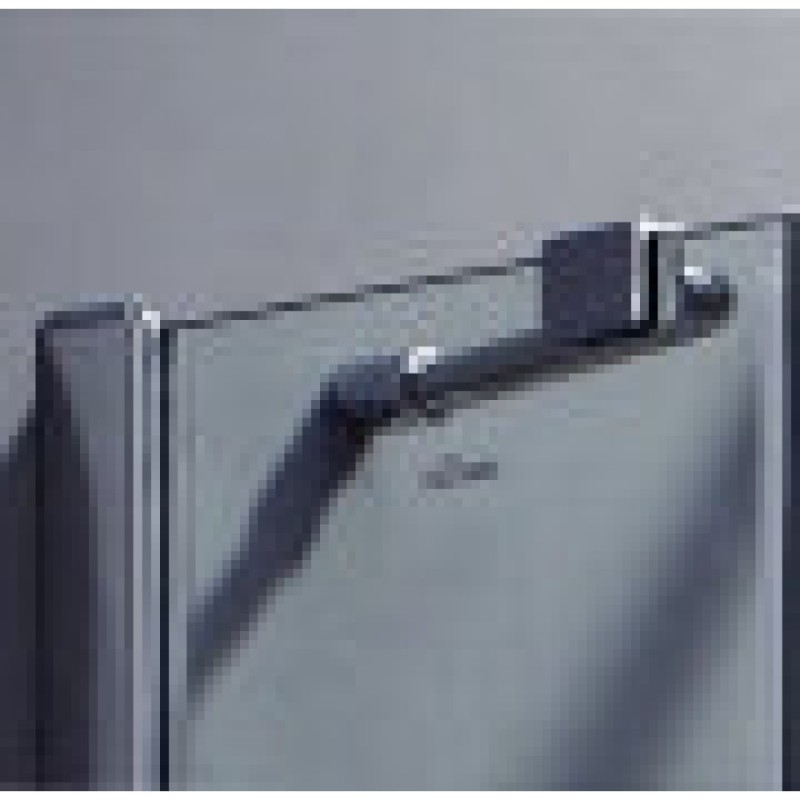 Душевая дверь Cezares Verona-W-60/40-P-Cr-L, 100 см, стекло Punto, профиль хром
