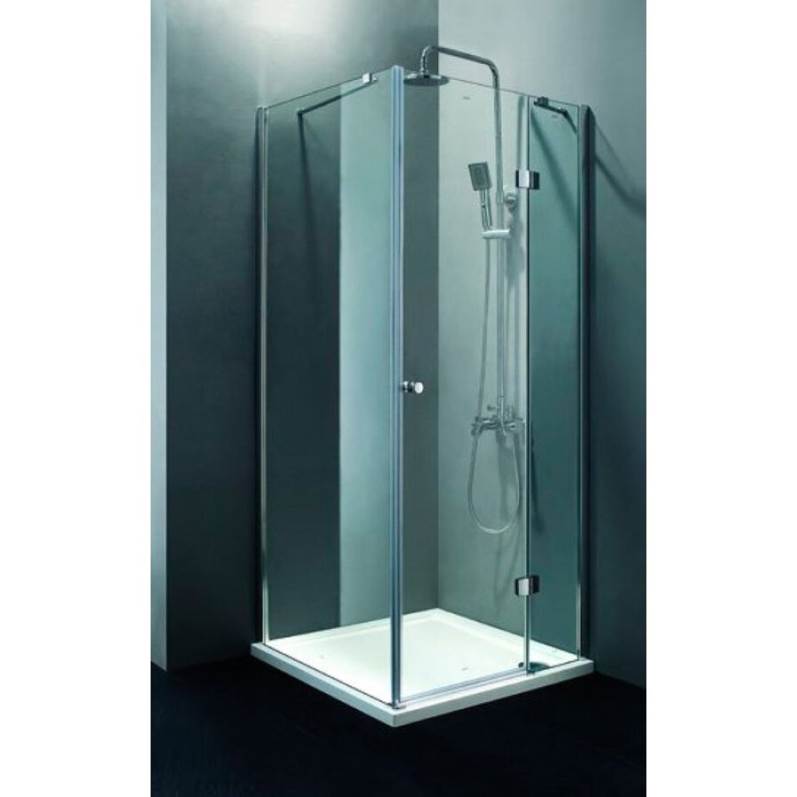 Душевая дверь Cezares Verona-W-60/60-C-Cr, 120 см, стекло прозрачное, профиль хром