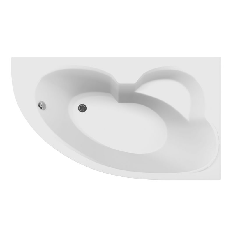 Акриловая ванна Viant Милана 170х100 правая