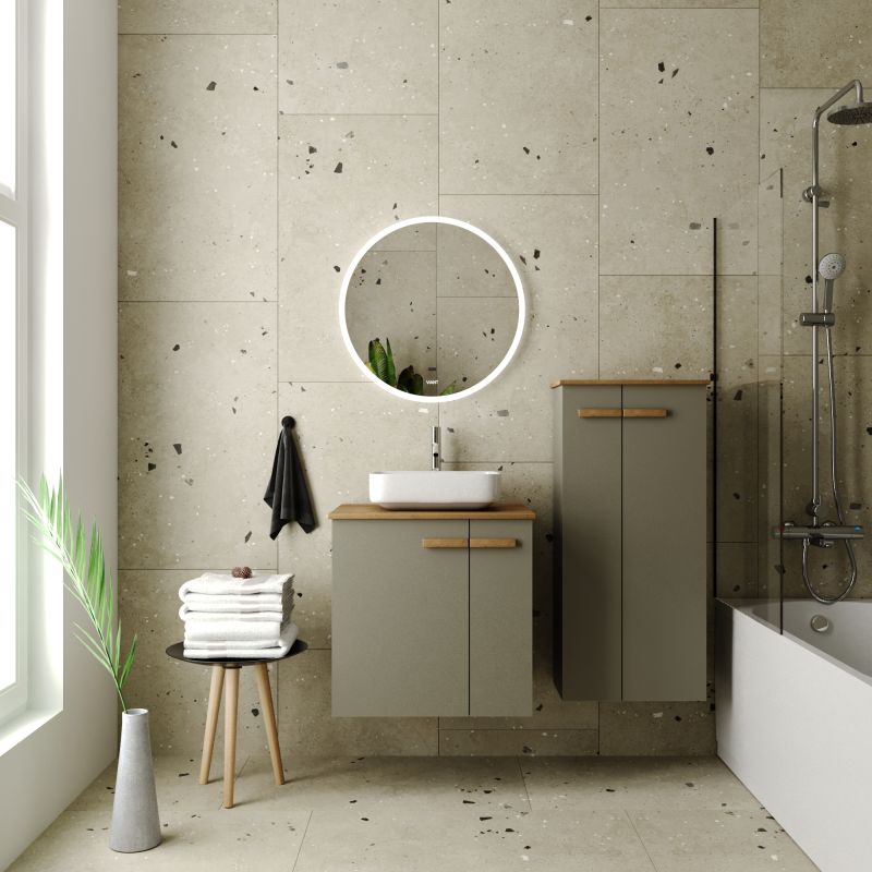 Зеркало VIANT Мюнхен 70 VMUN70-ZLED с подсветкой с бесконтактным выключателем