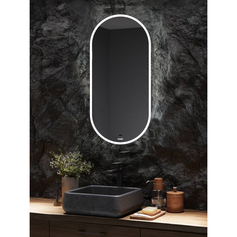 Зеркало VIANT Марсель 65 VMAR65100-ZLED с подсветкой с бесконтактным выключателем
