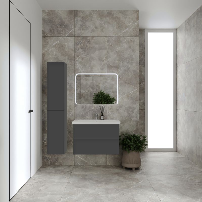 Зеркало VIANT "Бали" 80х60 LED подсветка