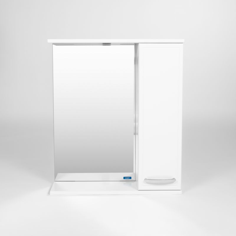 Зеркальный шкаф для ванной Viant Милан 60 Белый