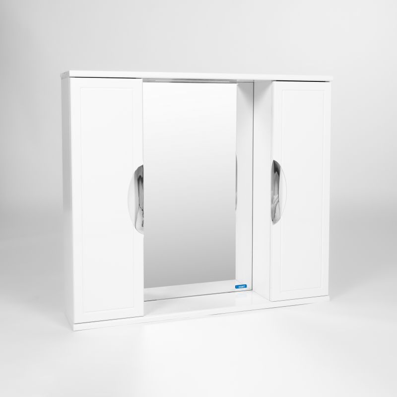 Зеркальный шкаф для ванной Viant Лима 100 Белый