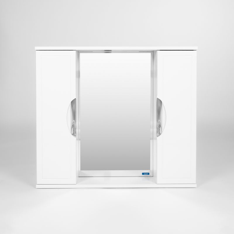Зеркальный шкаф для ванной Viant Лима 100 Белый