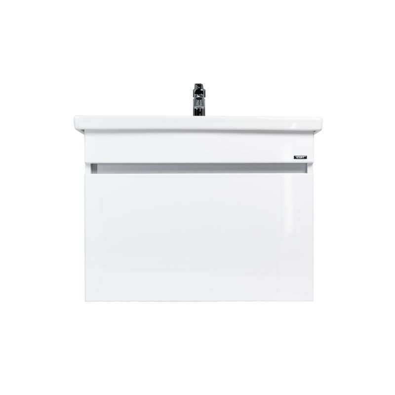 Тумба под раковину Viant Рио 50 см, напольная, цвет белый, VRIO50BA-T2ST