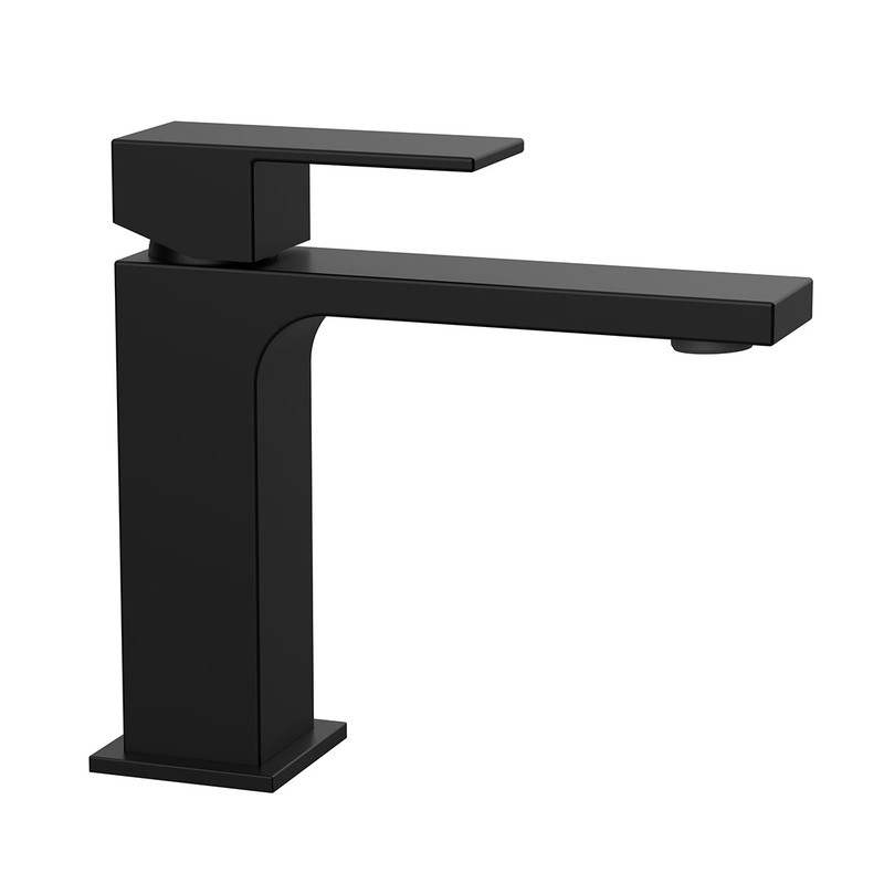 Смеситель для раковины Vincea Cube VBF-1C01MB , черный