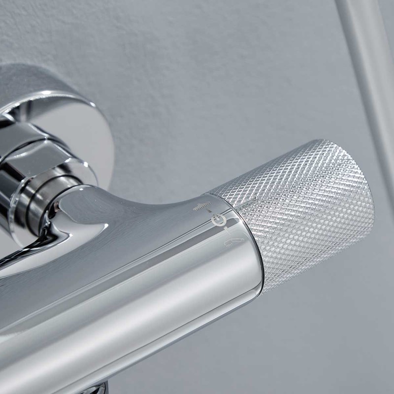 Душевая стойка Vincea  Desire VSFS-1D0TCH термостатическая, хром