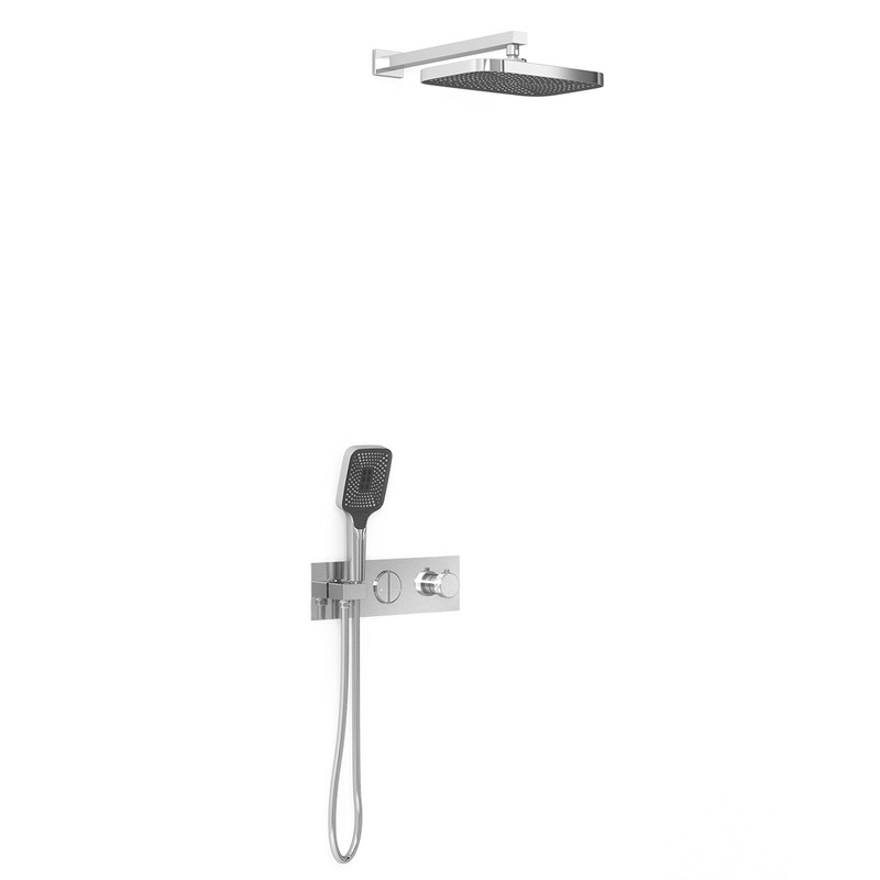 Душевой комплект Vincea  VSFW-422T1CH встраиваемый, термостатический, 2 режима, хром