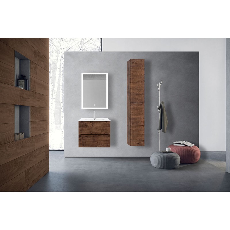 Тумба под раковину Vincea Mia 60 VMC-2MC600RW подвесная R.Wood