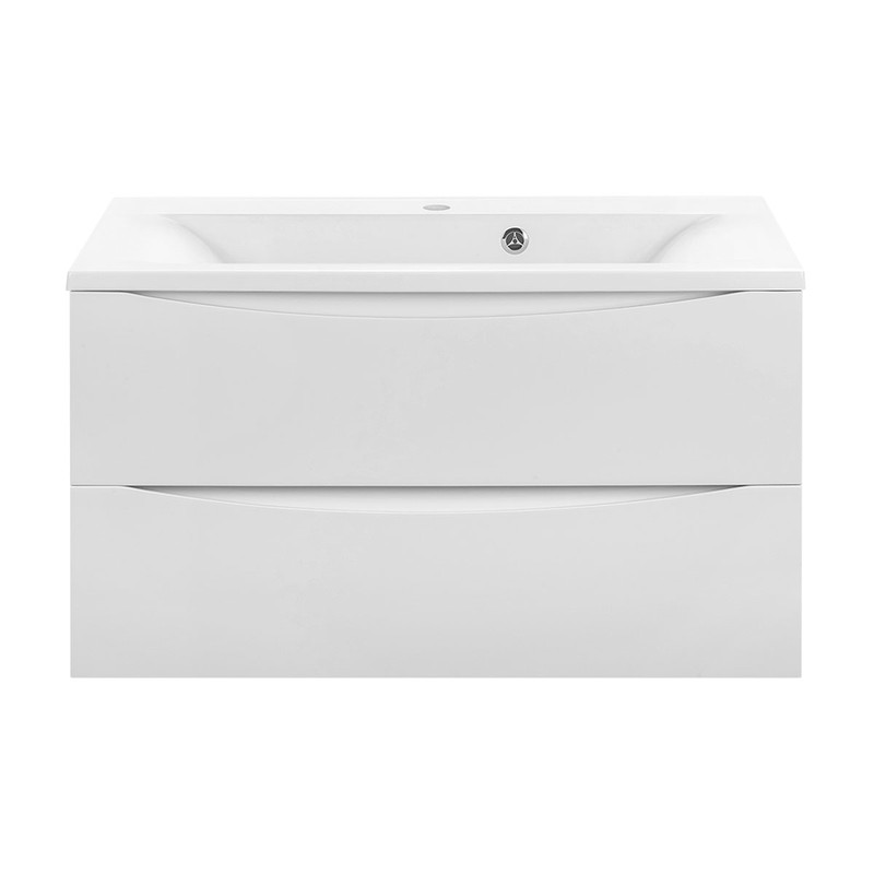 Тумба под раковину Vincea Mia 90 VMC-2MA900GW подвесная G.White