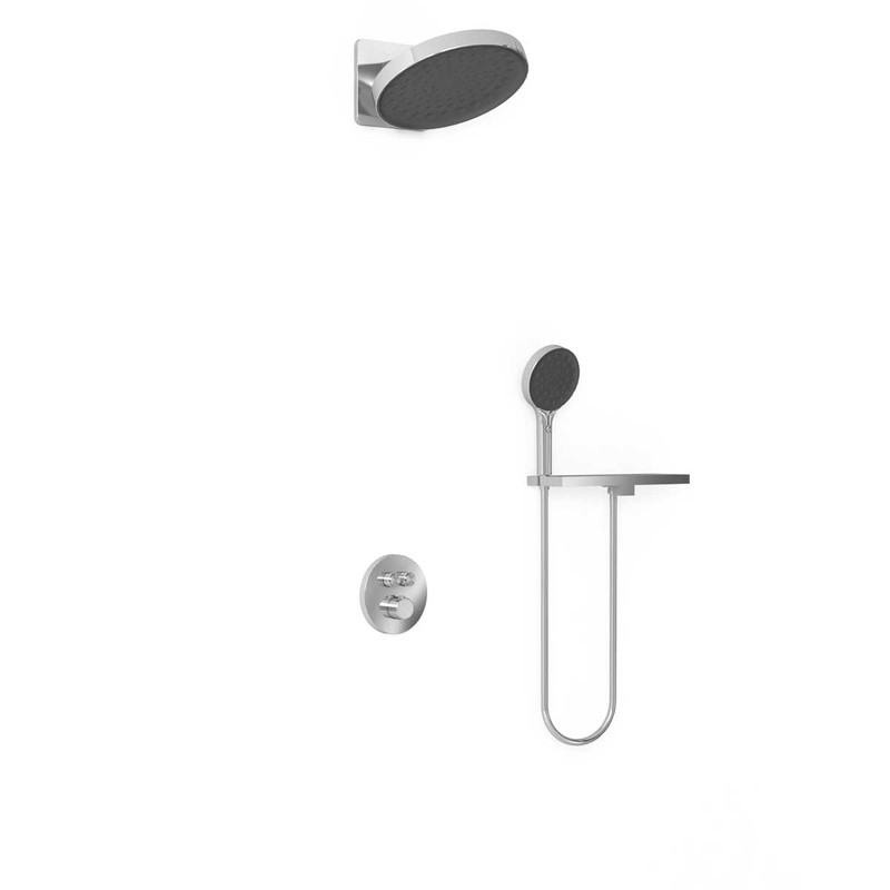 Душевой комплект Vincea  Inspire VSFW-3I22MT3RCH встраиваемый, термостатический, двухрежимный, хром