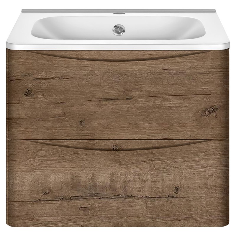 Тумба под раковину Vincea Paola 60 VMC-2P600VO подвесная V.Oak