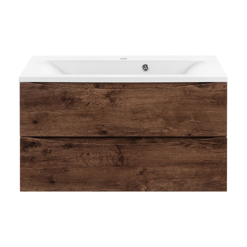 Тумба под раковину Vincea Mia 90 VMC-2MA900RW подвесная R.Wood