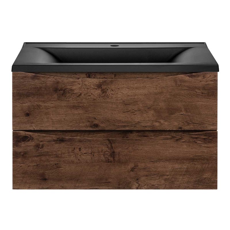 Тумба под раковину Vincea Mia 80 VMC-2MA800RW подвесная R.Wood