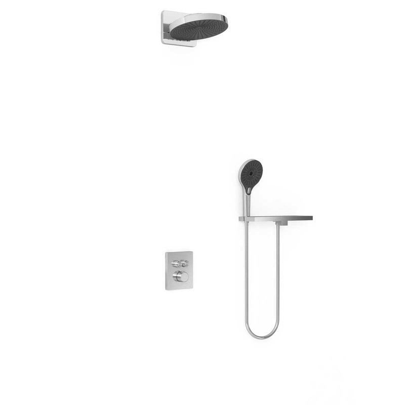 Душевой комплект Vincea  Inspire VSFW-3I21MT1RCH встраиваемый, термостатический, двухрежимный, хром