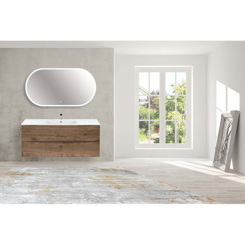 Тумба под раковину Vincea Mia 120 VMC-2MC120VO подвесная V.Oak