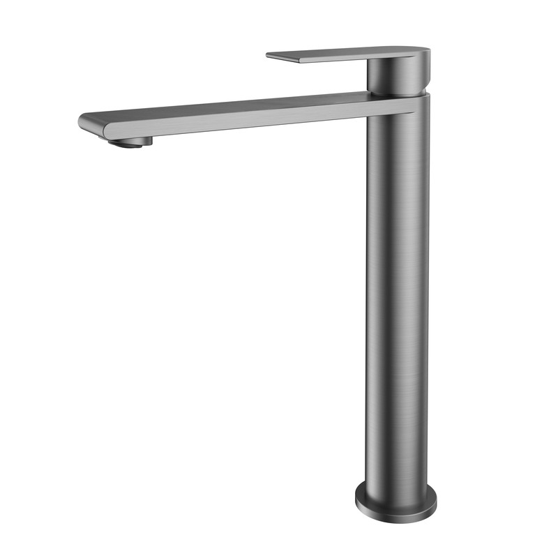 Смеситель для раковины Vincea Vogue (SS) VBF-2VS2GM , вороненая сталь